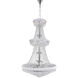 Empire 38 Light 42 inch Chrome Down Chandelier Ceiling Light