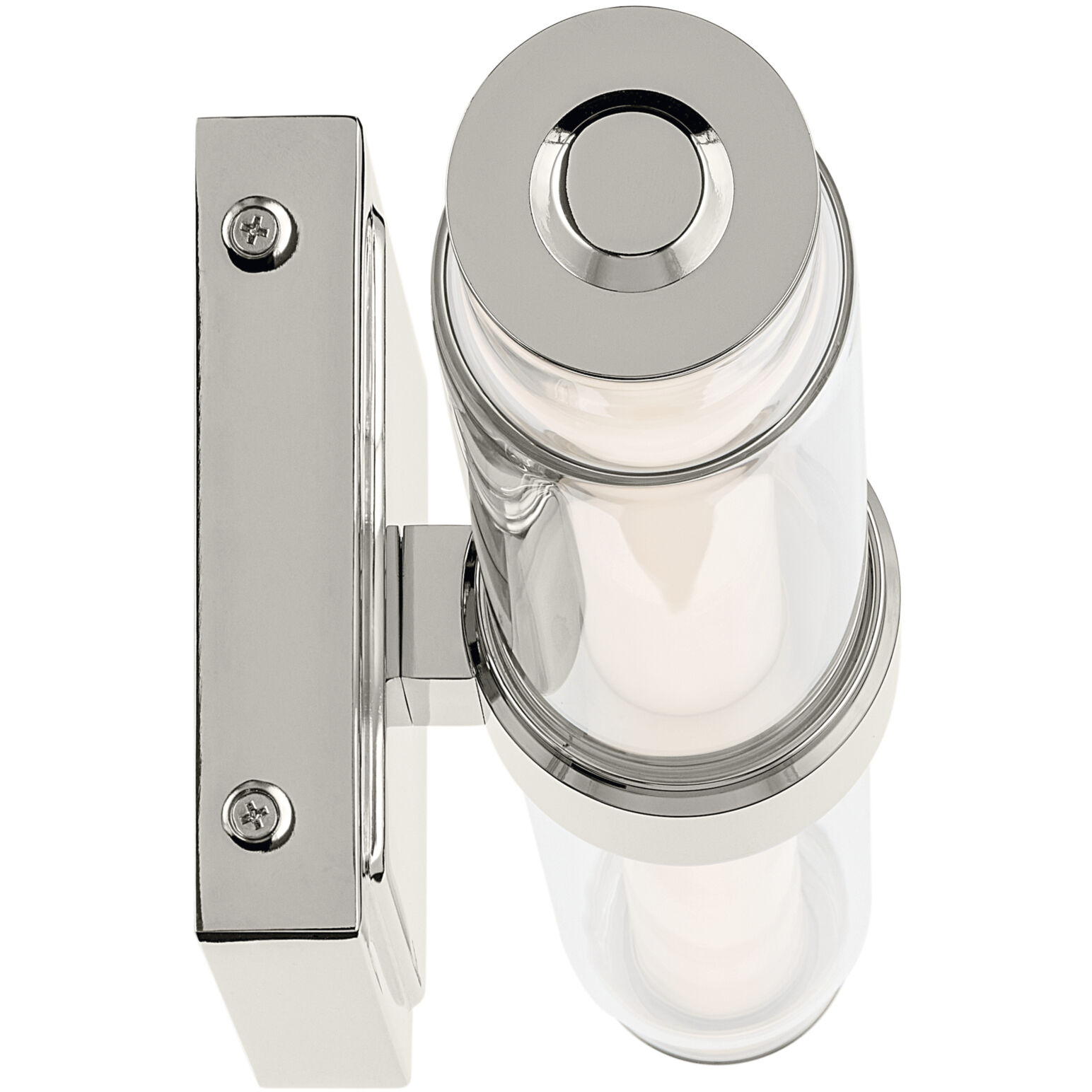 Laurene LED 18.5 inch Polished Nickel Linear Bath Bar Wall Light, Small