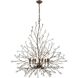 Crislett 9 Light 40 inch Sunglow Bronze Chandelier Ceiling Light