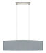 Maserlo 2 Light 39.37 inch Satin Nickel Pendant Ceiling Light