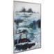 Mist Of The Valley 61.75 X 41.75 inch Hand Painted Canvas