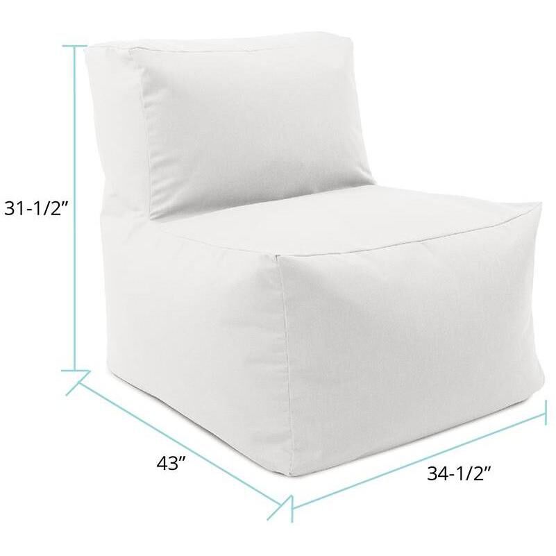 Seascape Natural Outdoor Pouf Chair