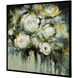 Floral Green/Cream/Black Wall Art