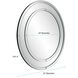 Del Noble 35 X 35 inch Clear Mirror