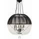 Duval 6 Light 21 inch Matte Black Pendant Ceiling Light