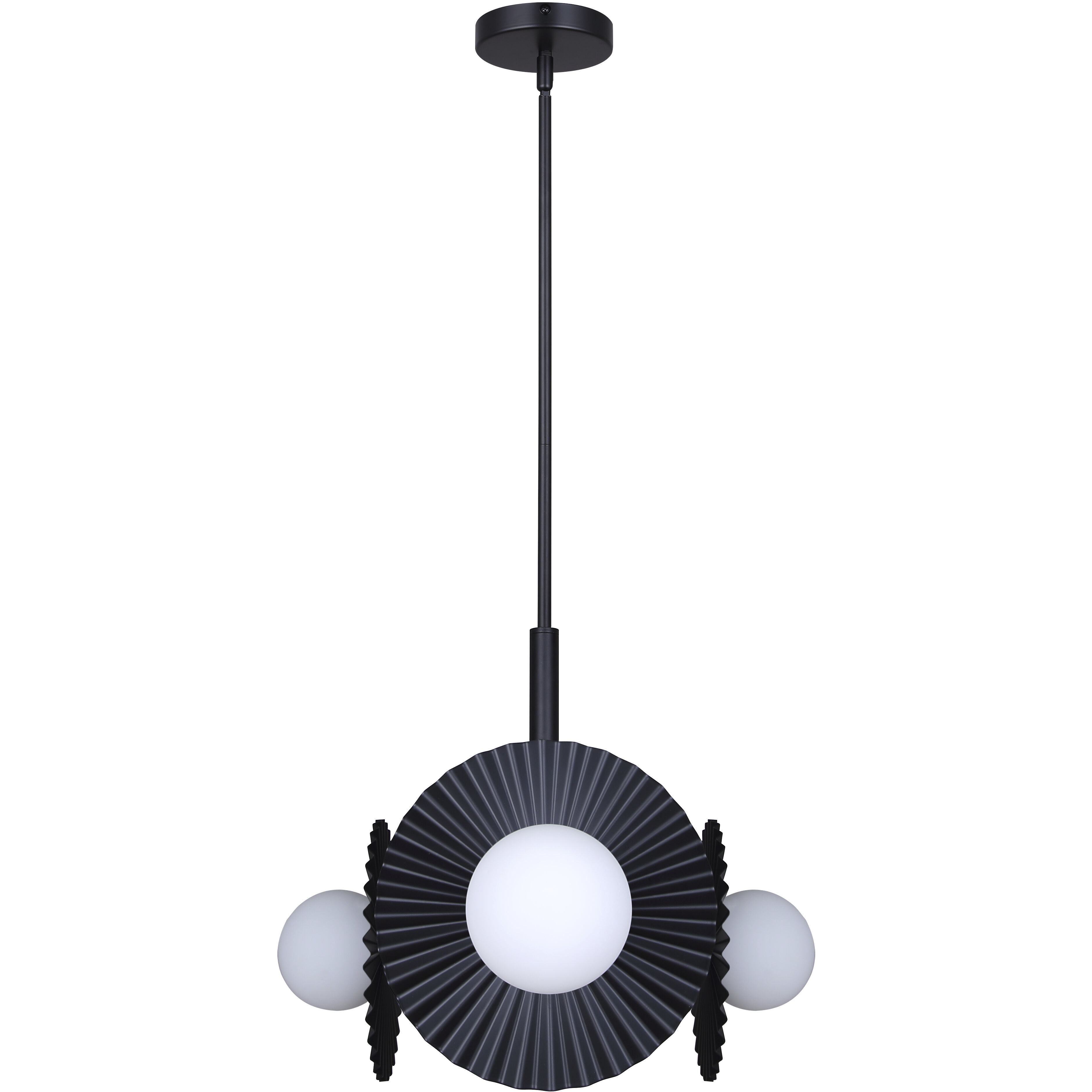 Payton 4 Light 16.88 inch Black Chandelier Ceiling Light