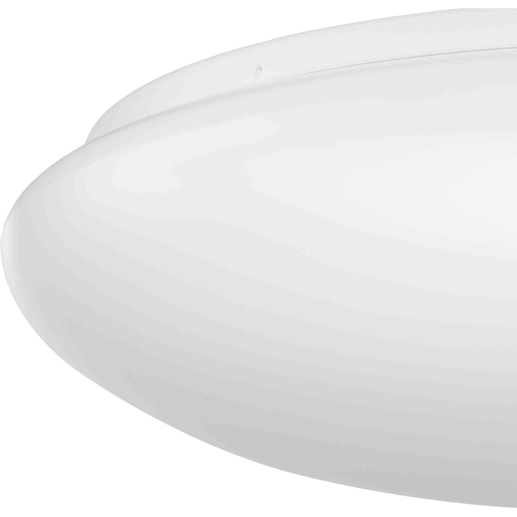 Cloud LED LED 13.78 inch White Flush Mount Ceiling Light, Medium, Progress LED
