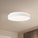 Beanie 15 inch White Flush Mount Ceiling Light