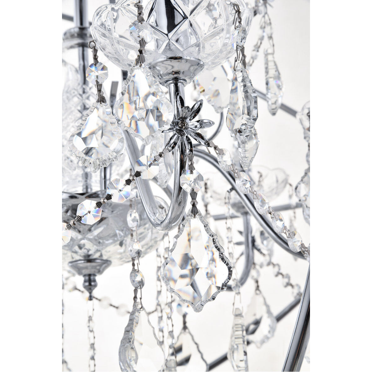 Cordelia 6 Light 25.5 inch Chrome Pendant Ceiling Light