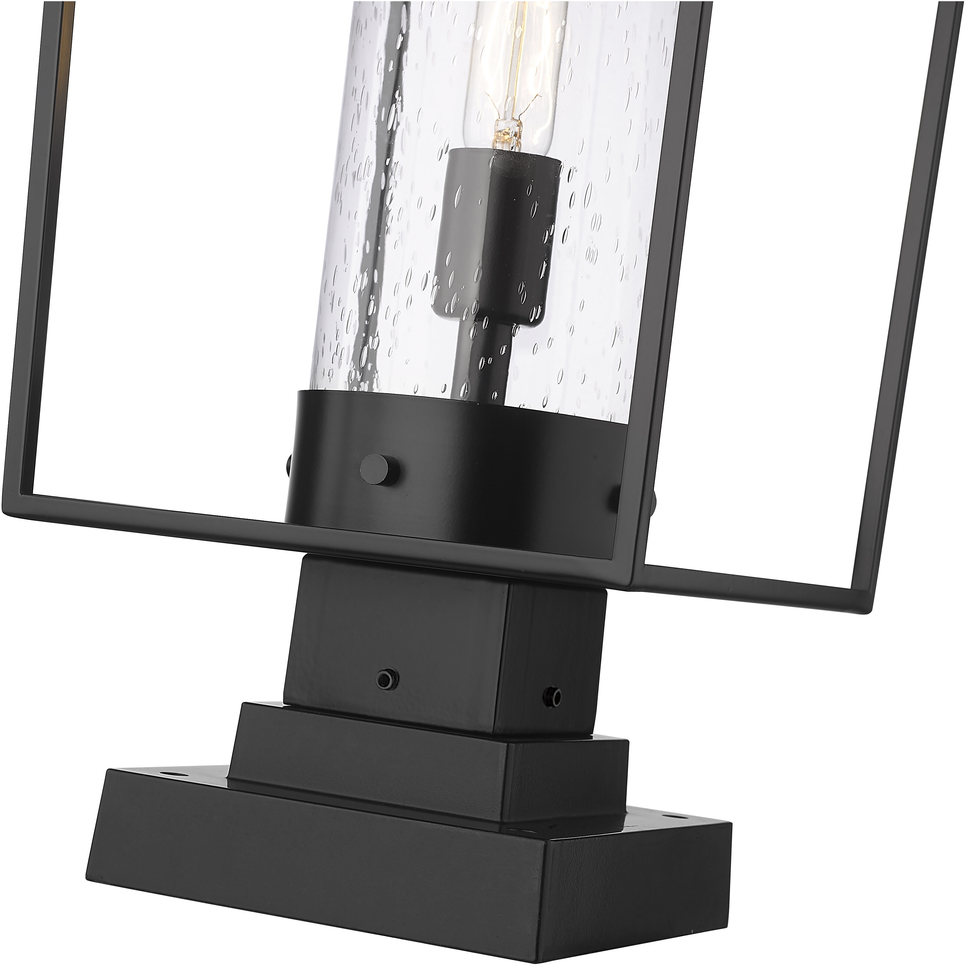 Sheridan 1 Light 24.75 inch Black Outdoor Pier Mounted Fixture