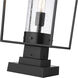 Sheridan 1 Light 24.75 inch Black Outdoor Pier Mounted Fixture