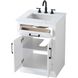 Alden 24 X 35 inch White Bathroom Vanity Cabinet