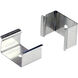 Silk LED Aluminum SBC Flat Mounting Clip, Undercabinet