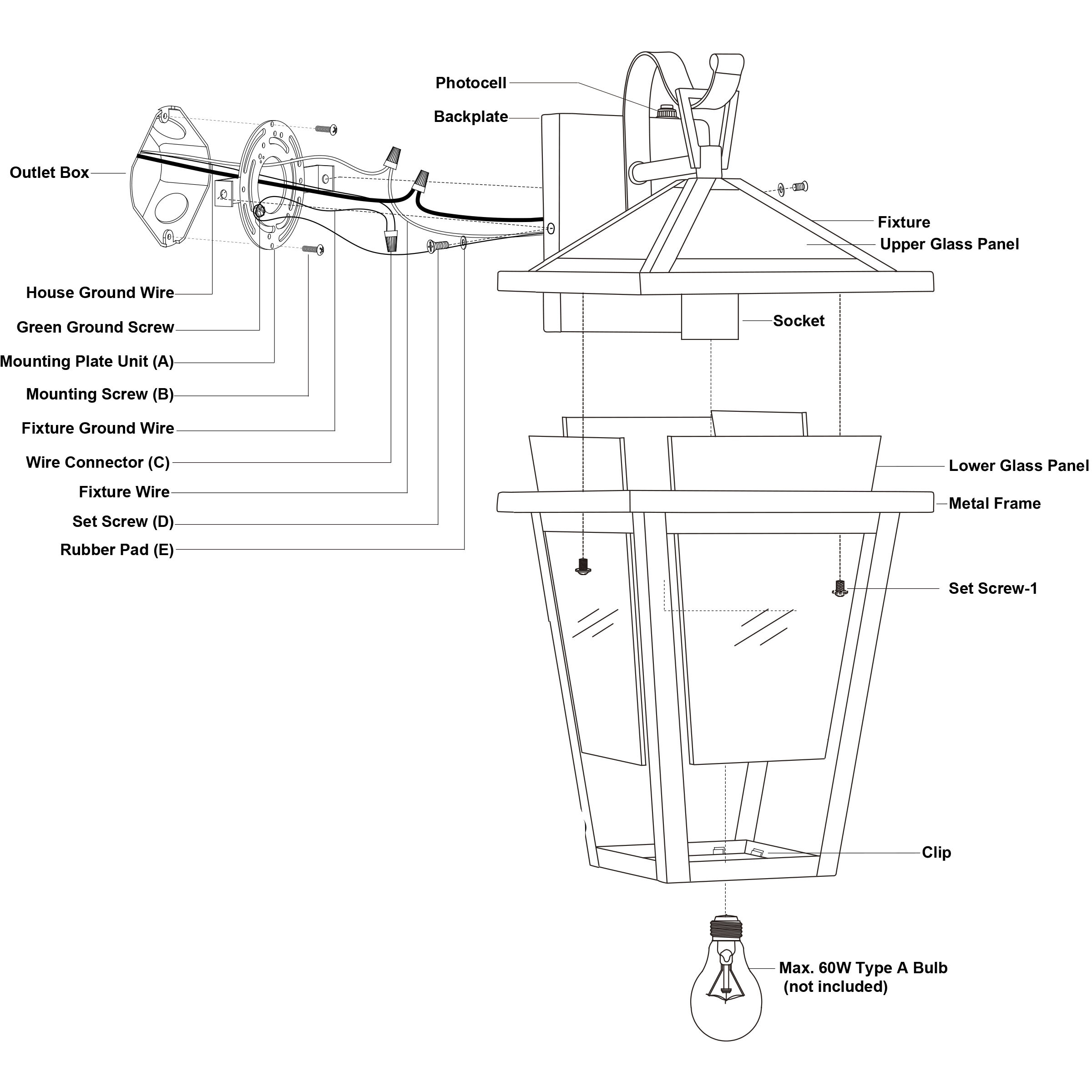 Derby LED 15 inch Matte Black Outdoor Wall