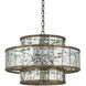 Fantine 4 Light 18 inch Pyrite Bronze Chandelier Ceiling Light