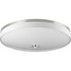 Weaver LED LED 22 inch Brushed Nickel Flush Mount Ceiling Light, Progress LED