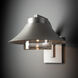 Stowe 1 Light 12.8 inch Coastal Burnished Steel Outdoor Wall Sconce
