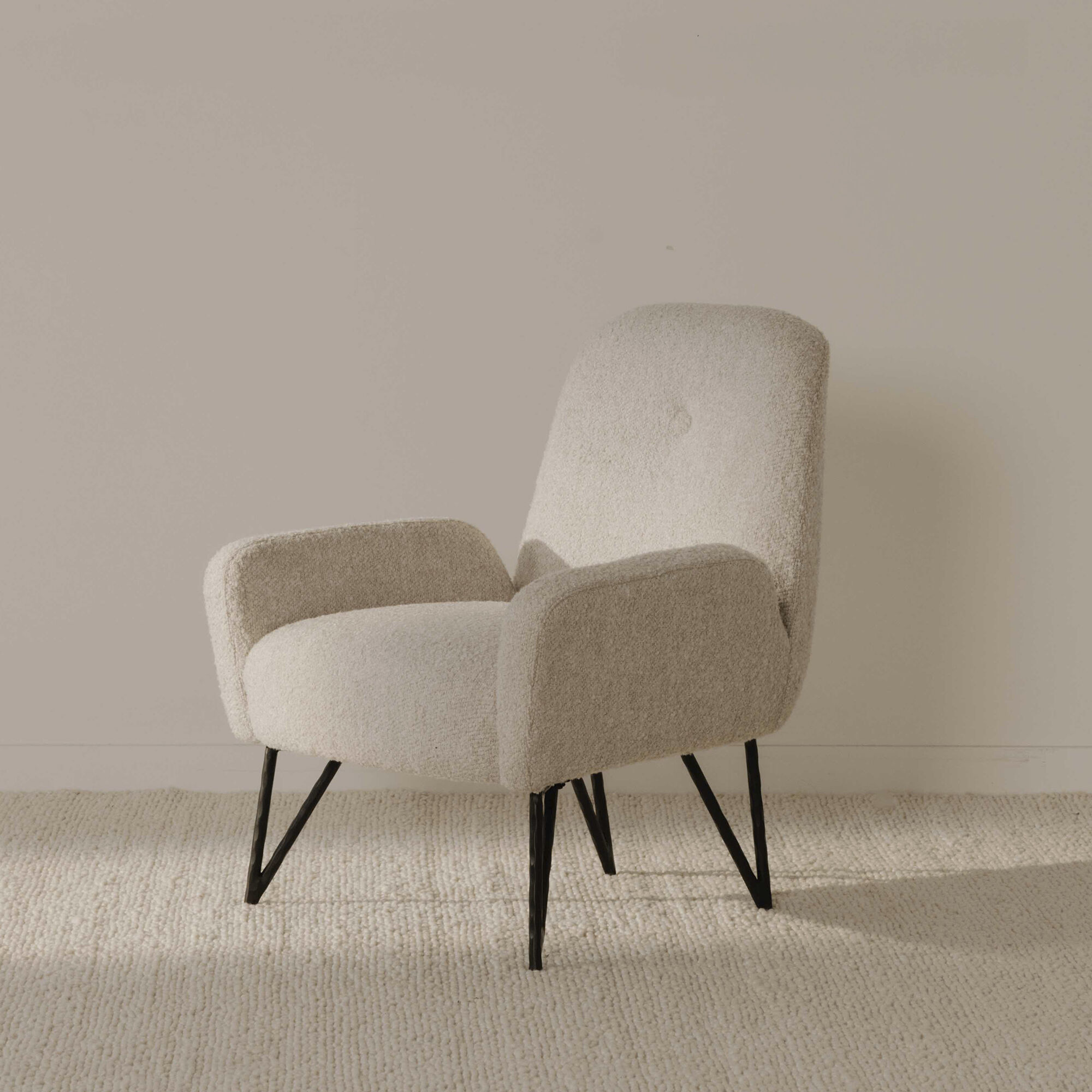 Sienna Beige Accent Chair