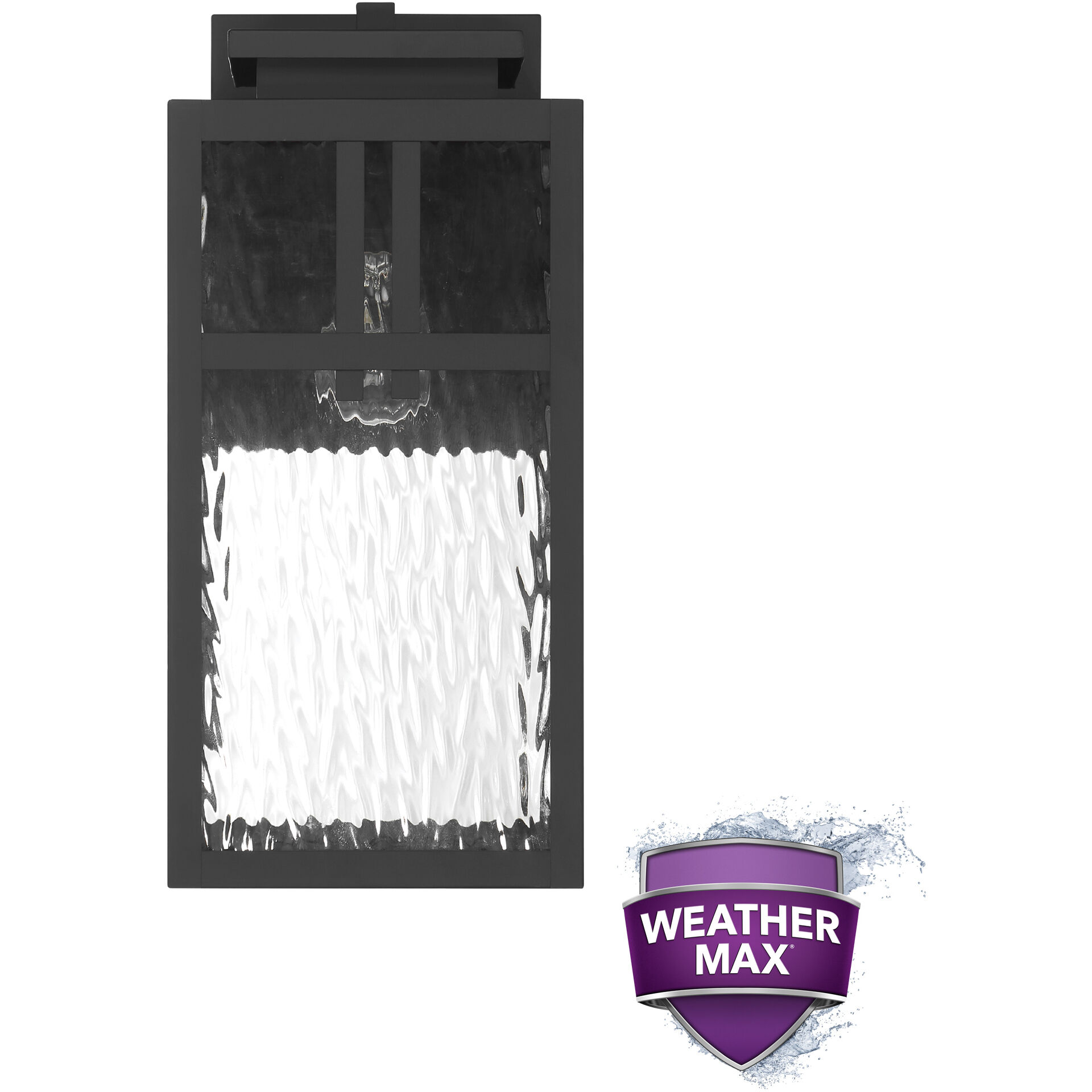 Aspenbrook 1 Light 17 inch Matte Black Outdoor Wall Light, Large