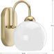 Carisa 1 Light 7 inch Vintage Gold Bath Vanity Wall Light