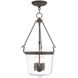 Rockford 4 Light 14.25 inch Bronze Pendant Ceiling Light