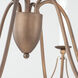 Plumette 6 Light 28 inch Chestnut Bronze Chandelier Ceiling Light