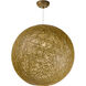 Bali 1 Light 24.00 inch Outdoor Pendant/Chandelier