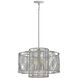 Lisa McDennon Nikko 4 Light 20.25 inch Light Ashwood Indoor Pendant Ceiling Light, Convertible to Semi-Flush