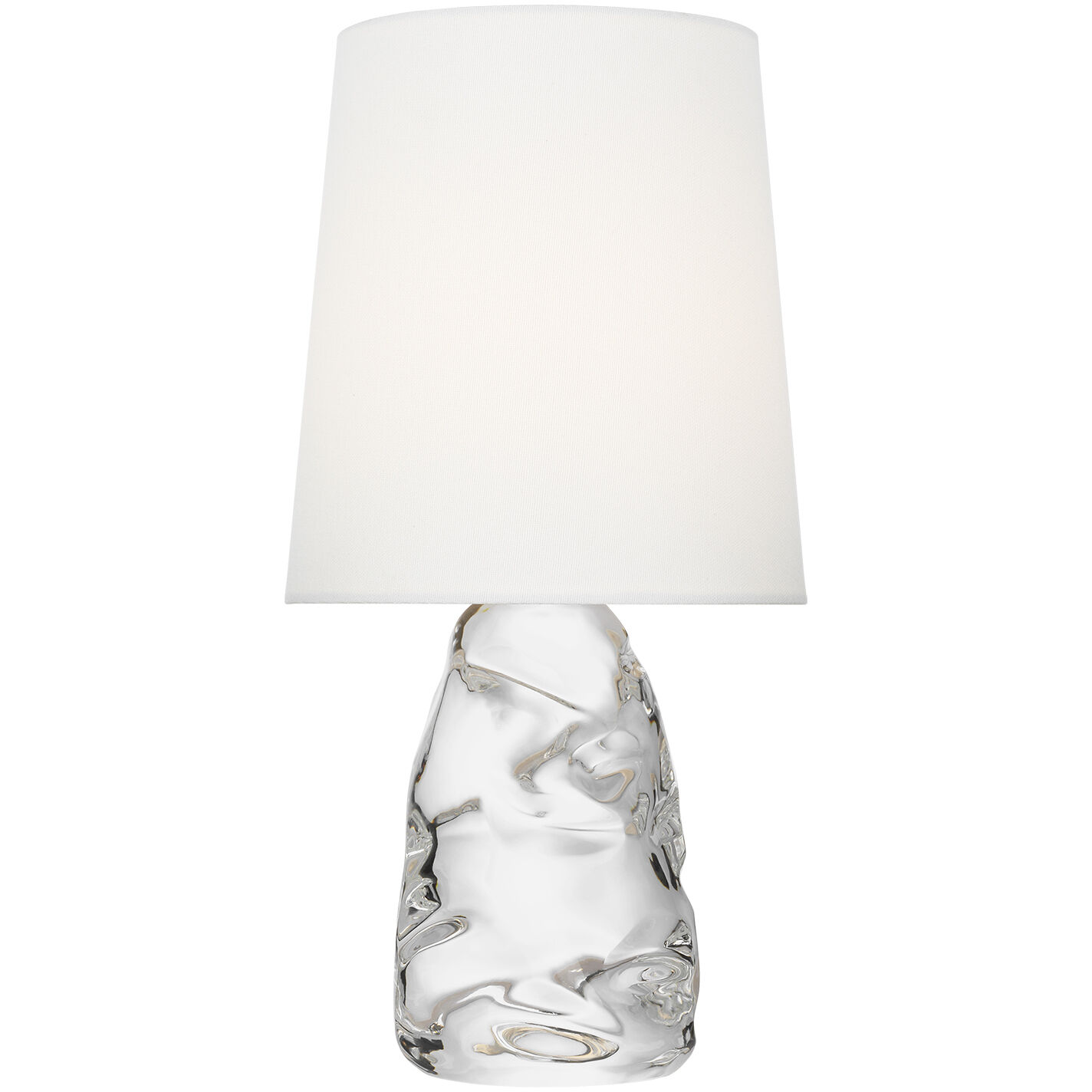 AERIN Lupin 16 inch 1.6 watt Clear Glass Cordless Accent Lamp Portable Light