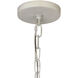 Mercer 8 Light 36 inch White Gesso Two Tier Chandelier Ceiling Light