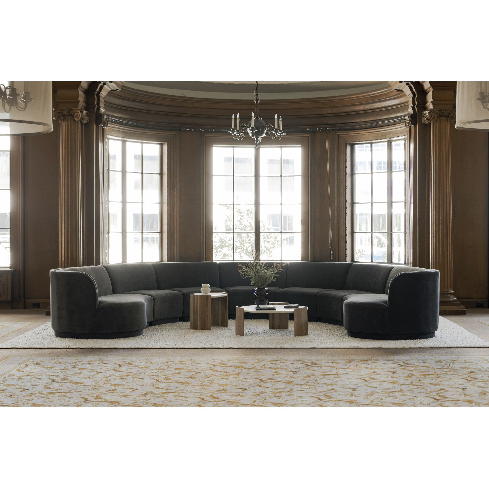 Dala 20 X 18.5 inch White Side Table