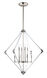 Lucent 8 Light 35.5 inch Polished Nickel Multi-Light Pendant Ceiling Light