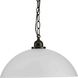 Classic Dome 1 Light 15 inch Antique Bronze Pendant Ceiling Light