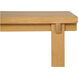 August Natural Counter Table, Large