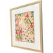 Peacock Paradise I Orange and Green and Red and Pink Framed Art, Propac