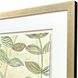 Shimmering Garden I & II Green and Multi and Yellow and Orange Framed Art, The Studio