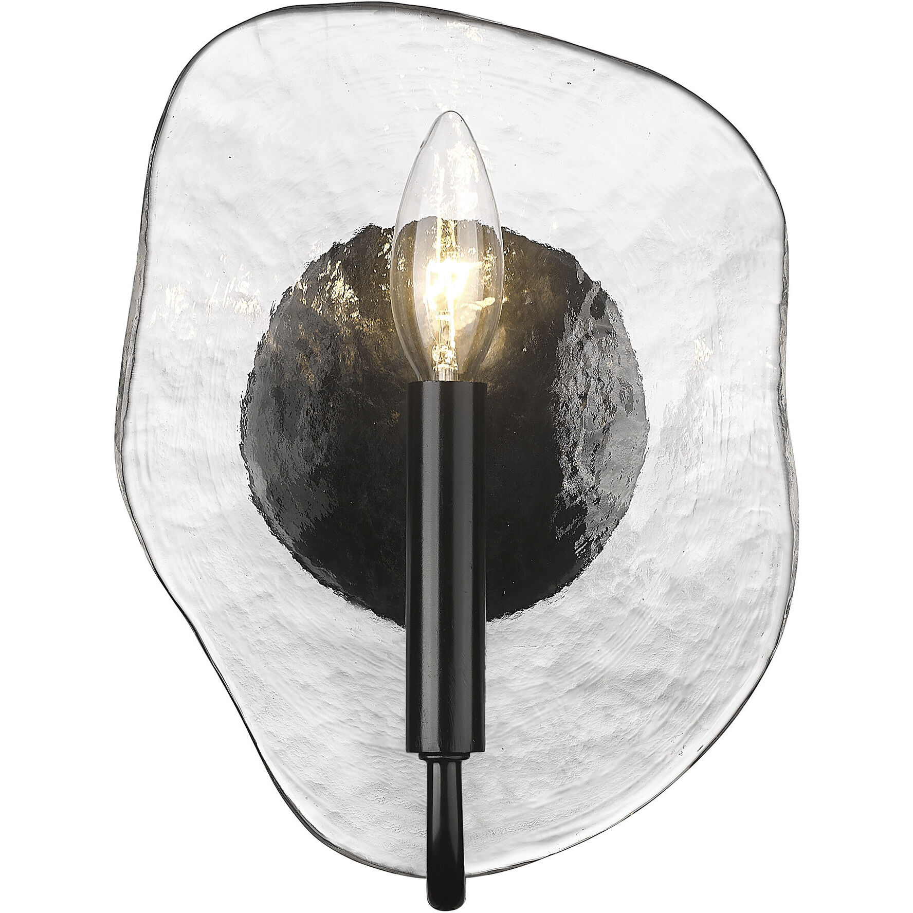 Samara 1 Light 7.75 inch Matte Black Wall Sconce Wall Light
