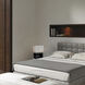 Zen 20 inch 9 watt Dark Brown and Brushed Nickel Table Lamp Portable Light
