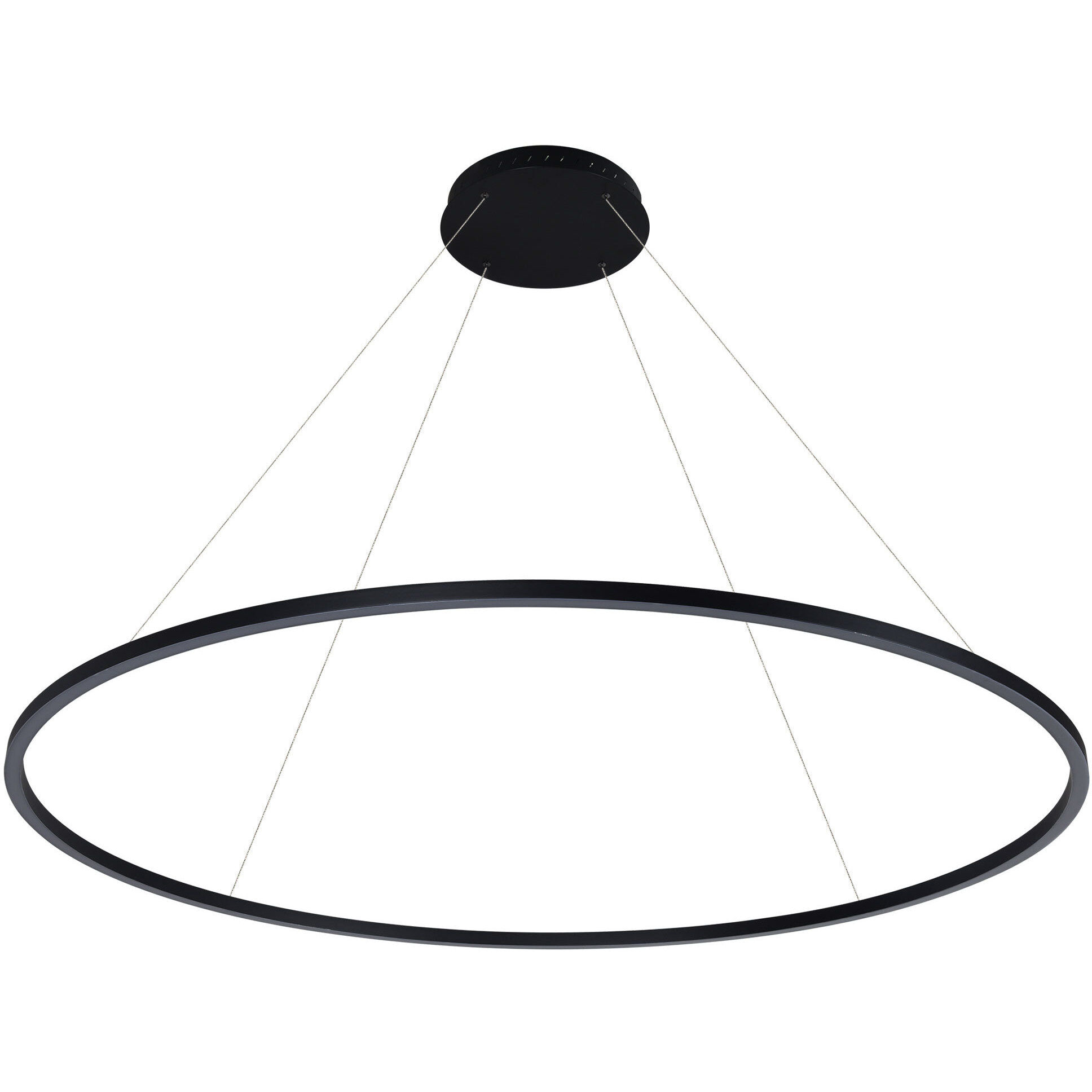 Tania 60 inch Black Chandelier Ceiling Light