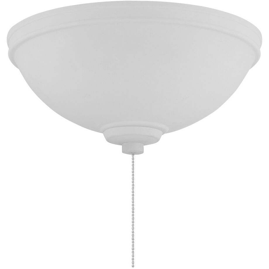 Elegance LED White Frost Fan Bowl Light Kit, Universal Mount