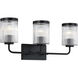 Aspen LED 24 inch Matte Black Vanity Wall Light