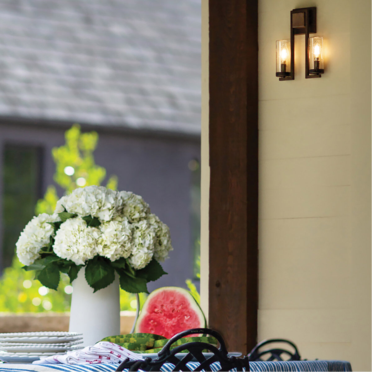 Open Air Sawyer Outdoor Wall Lantern in Sequoia