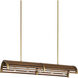 Woodbine Linear Chandelier Ceiling Light