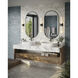 Rona LED 4.5 inch Black Vanity Light Wall Light
