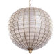 Samal 4 Light 21 inch Oxidized Gold Leaf Pendant Chandelier Ceiling Light