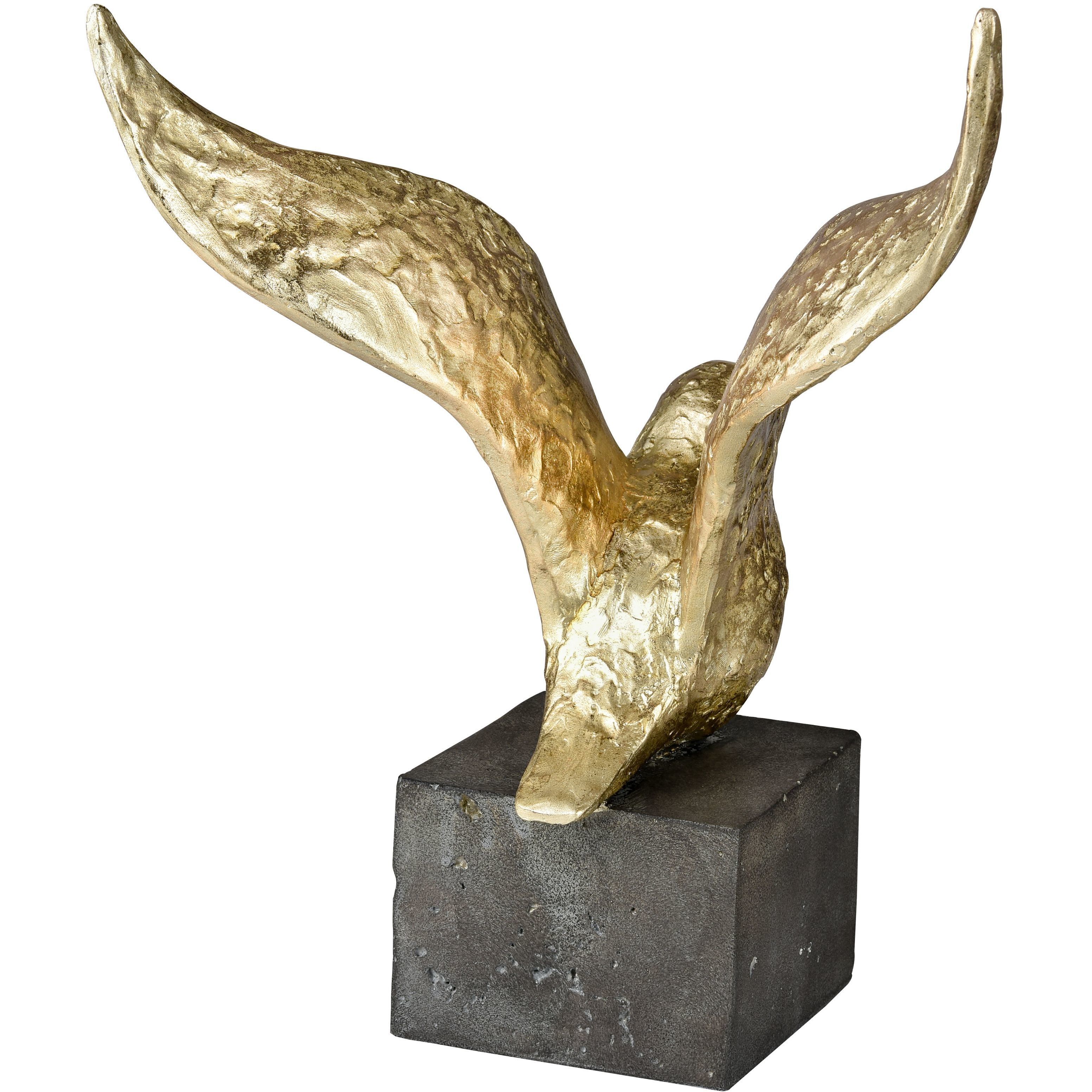 Winged Bird 14.5 X 11.5 inch Sculpture, Set of 3