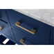Clement 72 X 22 X 34 inch Blue Bathroom Vanity Cabinet