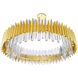 Cityscape 24 Light 39 inch Satin Gold Chandelier Ceiling Light