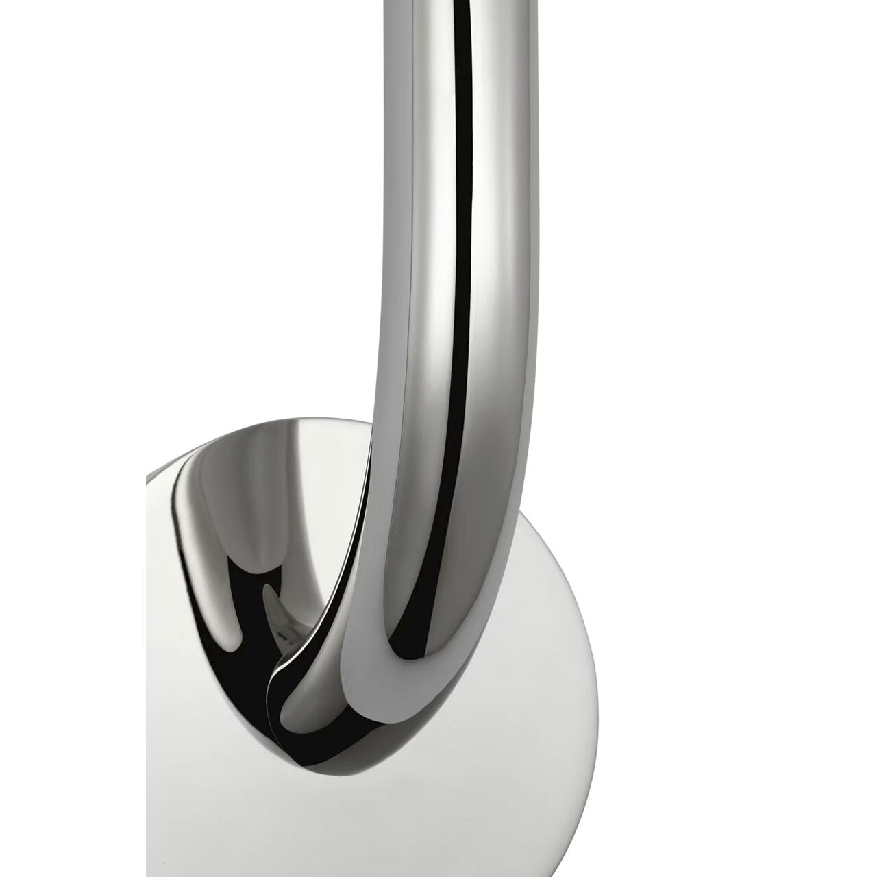 Kelly Wearstler Rousseau LED 4.5 inch Polished Nickel ADA Single Sconce Wall Light in Seeded Glass