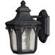 Trafalgar Outdoor Wall Mount Lantern in Museum Black